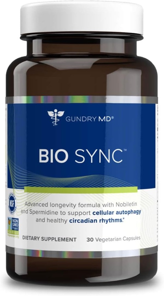 Gundry MD® Bio Sync Supplement for Daytime Energy, Supports Focus and Memory†* - (30 hizmet)