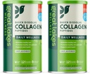 Büyük Lakes Wellness Collagen, Tozu Skin, Saç, Nails, Joints & Digestion - Unflavored - Quick Dissolve Hydrolyzed, Non-GMO, Keto, Kosher - 16 oz - 2 Pack - Ambalaj Vary