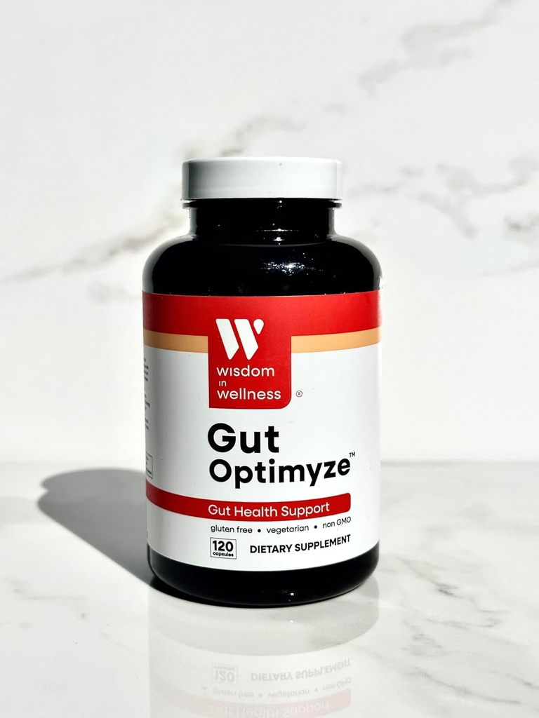 Σοφία In Wellness Gut Optimyze - 120 κάψουλες Digestive Health - Βιταμίνες & Προβιοτικά για την υγεία των ούρων - Πλήρης για άνδρες και γυναίκες - χάπια υγείας Digestive Gut - Υγιή προβιοτικά