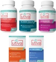 15% Bundle Utiva Cranberry PACs 30 Vegi Κάψουλες + Utiva Bladder Health 60 Κάψουλες + Utiva D- Mannose 500mg 120 κάψουλες + Utiva Probiotic 30 Καθυστερημένες κάψουλες απελευθέρωσης Vegi + Utiva UTI Λωρίδες δοκιμής