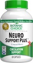 Botanic Choice Neuro Support Plus – Helps Soothe, Feet, Lower Legs- Nerve, Circulation Support-With Alfa Lipoic Acid, Biotin, B12, B6, Benfotiamine (Vitamin B1)-Gluten Free-60 Capsules- Nerve, Circulation Support-With Alfa Lipoic Acid, Biotin, B12, B12, B6, Benfotiamin (Vitamin B1)-Gluten Free-60 Capsules-Gluten Free-60 Capsules