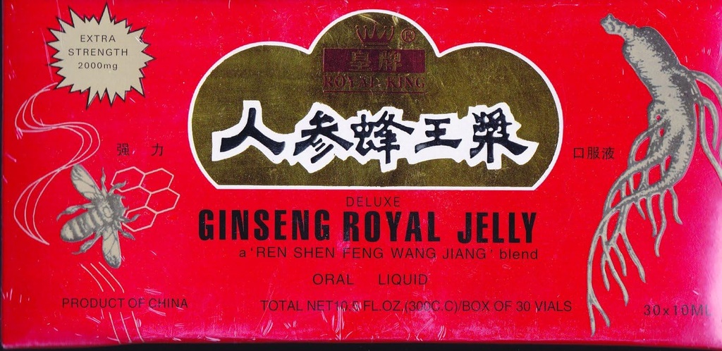 GINSENG ÜRÜNLER GM & Royal Jelly in A Honey Base 30 Vial, 0.02 Pound