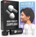 VIBES High Fidelity Concert Ear Plugs – Reusable Gürültü Konserler, Müzikçiler, Raves ve Canlı Etkinlikler - Loud Çevreler için Rahat Duyucu Koruma