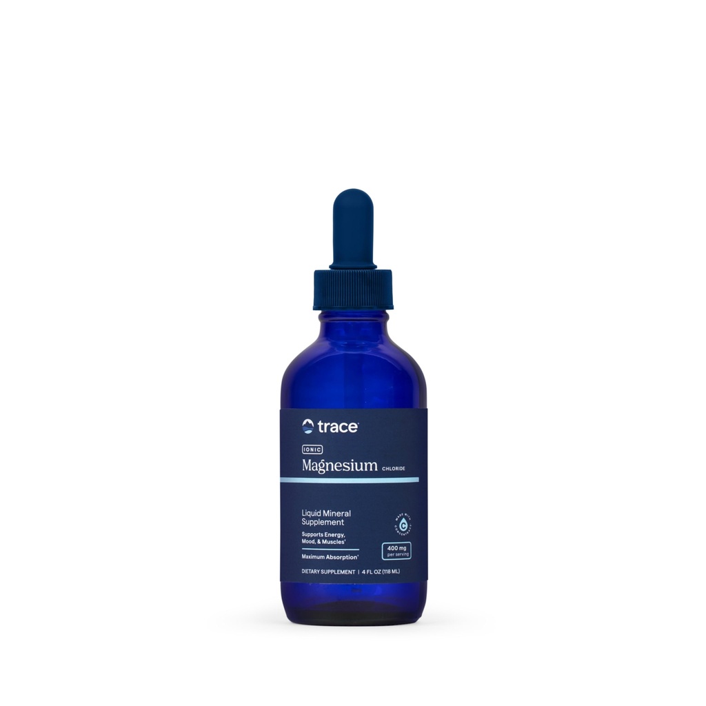 Trace Minerals Ionic Magnezyum - Sıvı Ionic Ionic to Magnezyum Immune, Brain & Heart Health - Supplement to Aid Energy & Vitality - Supplement with Magnezyum & sodyum - 4 fl oz (30 hizmet)