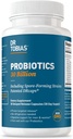 Dr. Tobias Probiyotiks 30 Milyar, 10 Strains, 30 Milyar CFU's, Targeted Release Probiyotiks for Women & Men, Supports Digestive Health, Raf-Stable, Non-GMO, 30 Capsules, 30 Servisler