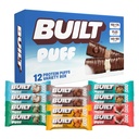 İnşa edilen Bar, Puff protein Bars, Çeşitli Paket, Collagen, On-the-go Snacks, Kahvaltı Bar, Karma Örnekr, 12 Pack
