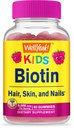 Çocuklar için Evet Biotin Gummies 5000 mcg - Saç Büyüme, Skin Health ve Nails - Doğal Kaynaklanmış Flavors - GMO Free, Gluten Free - Gummy for Boys and Girls - 60 Counts