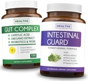 Intestinal Guard & Gut Kompleksi (2-Month Supply) Gut Guard Combo - Intestinal Guard (120 Capsules) Potent Natural Formula & Gut Kompleksi (120 Capsules) Natural Candida Support - All-in-one Support