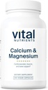 Vital Nutrientsuba & Magnezyum | Vegandis Supplement with Magnezyum | Support Bone Strength, Muscle, and Heart Health* | Gluten, Süt, Soy Free | Non-GMO | 100 Capsules