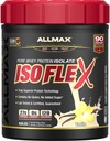 ALLMAX ISOFLEX Whey proteini, Vanilla - 1 lb - Protein Per Scoop - Zero Fat & Sugar - 99 Lactose Free - Gluten Free & Soy Free - Approx. 15 Hizmet