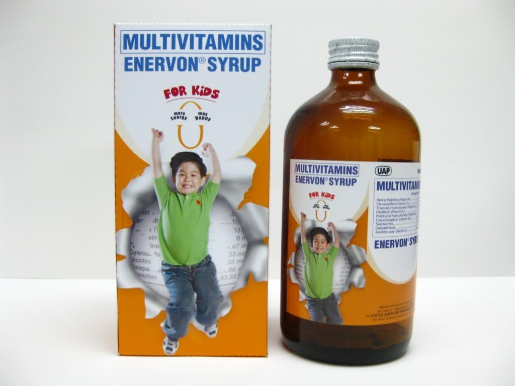 2 Enervon Syrup Multivitaminler (2 x 120 ml)