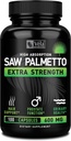 Vela Saw Palmetto Extra Strength Υψηλής Απορρόφησης Καψάκια - Όχι Κακή μυρωδιά - 1 Καψάκιο x Ημέρα - 600 mg