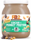 PB2 Performans Peanut Plantive Vegan Protein Toz | 20g Tamam Protein, Nodrew Sugar, Prebiyotik Fiber | Süt Free, sertifikalı Vegan, Non-GMO ve Gluten Free [Peanut with Dutch Cocoa, 2lb]