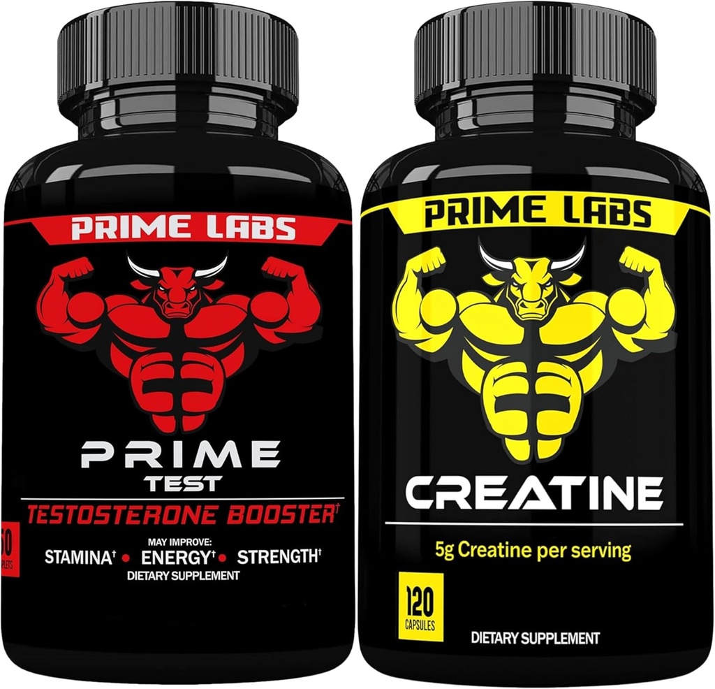 Prime Labs Prime Test + Kretin Capsules