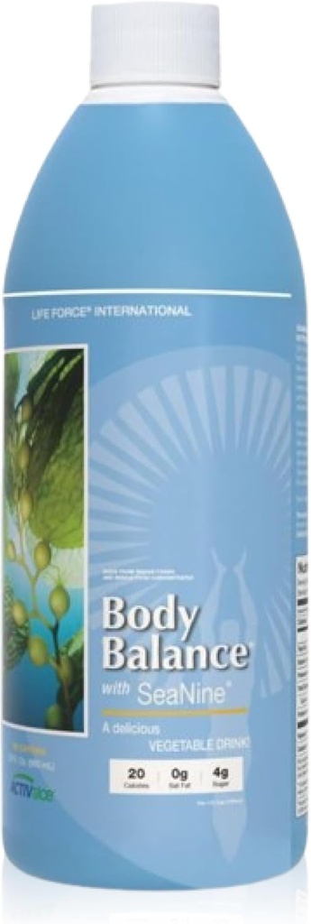 Youngevity Body Balance Land & Sea Plantive Beslenme - Deniz Sebze Sebzeleri, Kelp, Nori, Honey, Aloe Vera ve Daha Fazla - 75+ Nutrients w/Vitamins, Mineraller, Amino Asitler - (32 Fl Oz) (1)