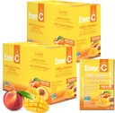 Ener-C Multivitamin İç Mix - Su için Vitamin Paketleri, Elektrolytes Toz Paketleri, Vitamin İç Mix, Hydration Liquid Mix, Immune Branson for Yetişkinler, Sağlıklı Enerji - Peach, 60 Countets