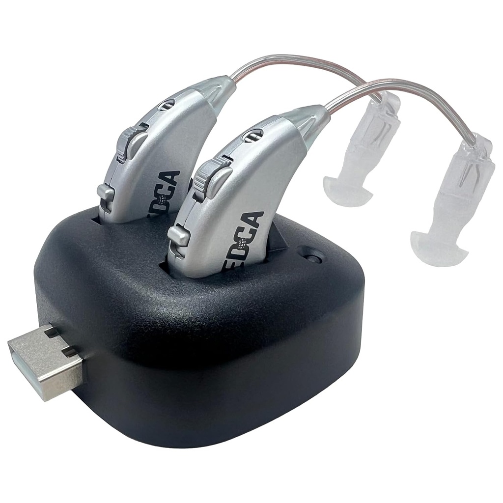 Dijital Duyucular - Batarya BTE Personal Sound Amplifier with USB Dock - The Ear Sound Amplification - by MEDca