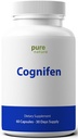 Pure Nature Cognifen - Memory Support Nootropic with Bacopa, Phosphatidylserine, Huperzine A, DHA, Choline and More - Non-GMO, Gluten-Free, 60 Capsules