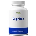 PureNature Cognifen - Υποστήριξη μνήμης Nootropic με Bacopa, Phosphatidylserine, Huperzine A, DHA, Choline και More - Μη ΓΤΟ, Χωρίς γλουτένη, 60 κάψουλες