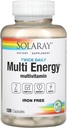 Solaray - Δύο φορές την ημέρα (Iron Free), 120 κάψουλες