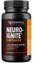NeuroIGNITE Συμπληρώματα εγκεφάλου για τη μνήμη και την εστίαση - 30 Count - Nootropics Συμπλήρωμα υποστήριξης εγκεφάλου με Bakopa, Ginkgo Biloba, St. John's Wort, Phosphatidylserine - Κάψουλες μη ΓΤΟ, 1-Month Supply