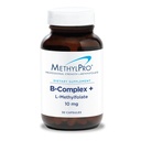 TorchPro B-Complex + L-Methylfolate 10 mg - Kadınlar ve Erkekler için Meks Vitamin B Kompleks, Foate, Niacin ve Biotin, VIT B Supplement - 30 Vegan Capsules