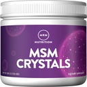 MRM Beslenme MSM Kristalleri | Saf Bio available Sulfur Toz Ortak Sağlık, Saç, Cilt ve Nails Desteği | Vegan Kristal Tamam | 200 Hizmet