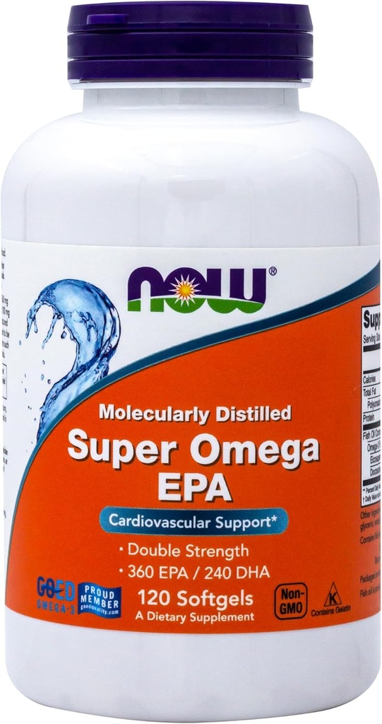Şimdi Gıdalar Super Omega EPA - 120 Softgels