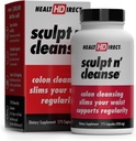 SAĞLI Sculpt n' Cleanse - Herbal Colon Digestive Health & Regularity - Natural Detox & Gut Flush Supplement - 175 Veggie Capsules