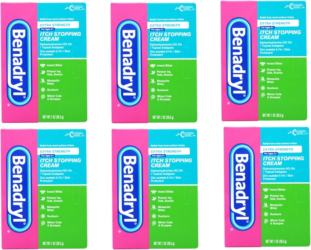 Benadryl Itch Krem Ekstra Güçlü 1 oz ( Borcu)