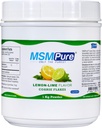 KALA SA MSMPure Lemon Lime Flavored Coarse MSM Toz Flakes – US- Made MSM for Joint Health, Skin Görünüm ve Saç & Nail Desteği – 2.2 lb, Organik Sulfur