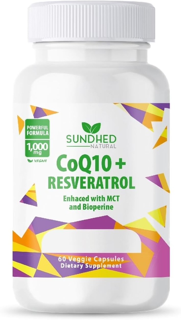 CoQ10 Güçlü Antioksi (Capsules Coq10+Resveratrol)