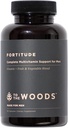 Woods Fortitude için Multivitamin Desteği Erkekler için - 20 Organik Raw Meyveleri ve Sebzeler, 24 Temel Vitaminler ve Mineraller - Immune Health, Energy Alert (1 Şişe, 30 Capsules)