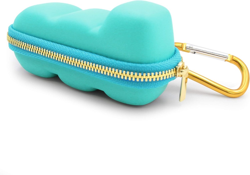 CASEMATIX Turquoise Asthma Inhaler Travel Case, Inhaler Tıp Eklem