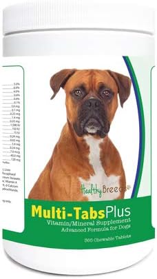 Sağlıklı Breeds Boxer Multi-Tabs Plus Chewable Tabletler 180 Count