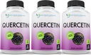 DOCTOR RECOMMENDED SUPPLEMENTS Quercetin 1000mg Per Serving - (Vegan, Non-GMO) (120 Veggie Capsules, Pack of 3)