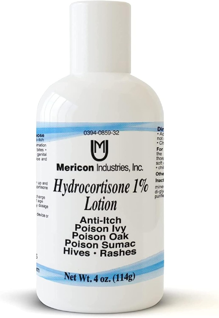 HYDROCORTISONE% 1 MERICON 4 OZ