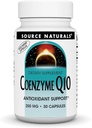 Source Naturals Συνένζυμο Q10, Αντιοξειδωτική Υποστήριξη* για την παραγωγή ενέργειας, την υποστήριξη καρδιακής λειτουργίας, την προστασία των αντιοξειδωτικών και υγιεινές τσίχλες, 200 mg - 30 κάψουλες χορτοφαγικών