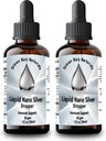 Sıvı Nano Silver | Colloidal Silver | 10ppm | Twin Pack | 1oz Dropper