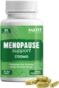 Kadınlar için Menopause Supplements - Hot Flashes için Doğal Yardım. Gece Terleri, Kilo Kaybı ve Mood Swings - Hormon Denge & Perimenopause Destek - Kadınlar için Sıcak Flash Yardım, 90 Capsules