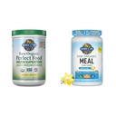 Life Super Greens Toz Smoothie & Mix, Probiyotiks & Digestive Enzymes for Digestive Health & Vegan Protein Toz - Raw Organik Meal Makyaj Shakes - Vanilla - Pea Protein