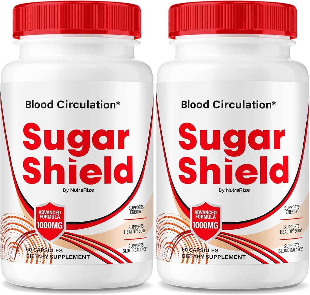 NutraRize ( 2 Sugar Shield Blood Support Pills, maksimum Güçlü Formula, Capsules, Natural Blood Mix Complex, Yorumlar (120 Capsules)