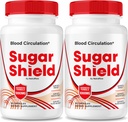 NutraRize ( 2 Sugar Shield Blood Support Pills, maksimum Güçlü Formula, Capsules, Natural Blood Mix Complex, Yorumlar (120 Capsules)