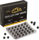 Shilajit Pure Himalay Machinery Kuru Drops Tabletler |Himalaya shilajit, Immune Support,Pure Natural shilajit | 85+Trace Minerals & Fulvic Acid for Energy, Pure Himalayanwear 60 Tabletler (1 Pack)