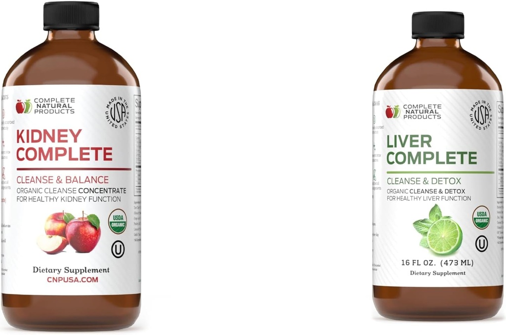Tamam Doğal Ürünler Kidney 12oz & Liver Tamam 16oz Log