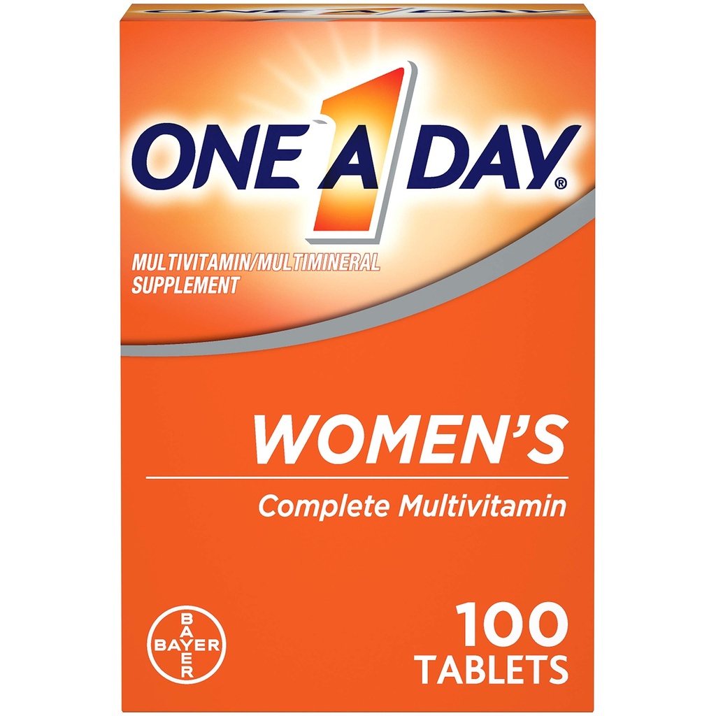 Bir Gün Kadın Çokvitamin, Vitamin A, Vitamin C, Vitamin D, Vitamin E ve Çinko Immune Health Support, B12, Biotin, Macau & More, Tablet, 100 sayı