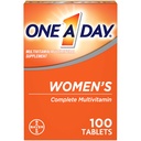 Bir Gün Kadın Çokvitamin, Vitamin A, Vitamin C, Vitamin D, Vitamin E ve Çinko Immune Health Support, B12, Biotin, Macau & More, Tablet, 100 sayı