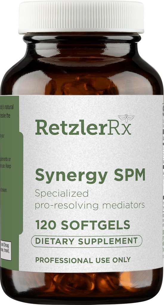Özelleştirilmiş Pro Yeniden Medyacılar - RetzlerRx® tarafından Synergy SPM - SPM'nin Ortak Konfor, Tound Health & Minor Discomfort Relief* - Non-GMO - Gluten Free - 120 Softgels