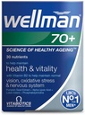 Vitabiyotiks Wellman 70+ 30 Tabs