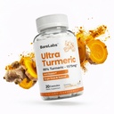 Turmeric Curcumin Capsules for Joint & Immune Support + High Abxia Single Dose, Water-Dispersible Formula - 30 Day Supply